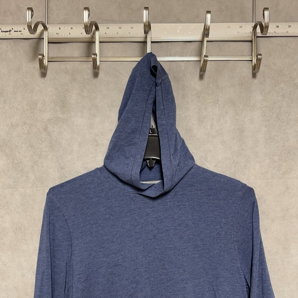 HUK x Tasc Hoodie Women S Blue Lightweight Pullover UPF 50+ Performance Active